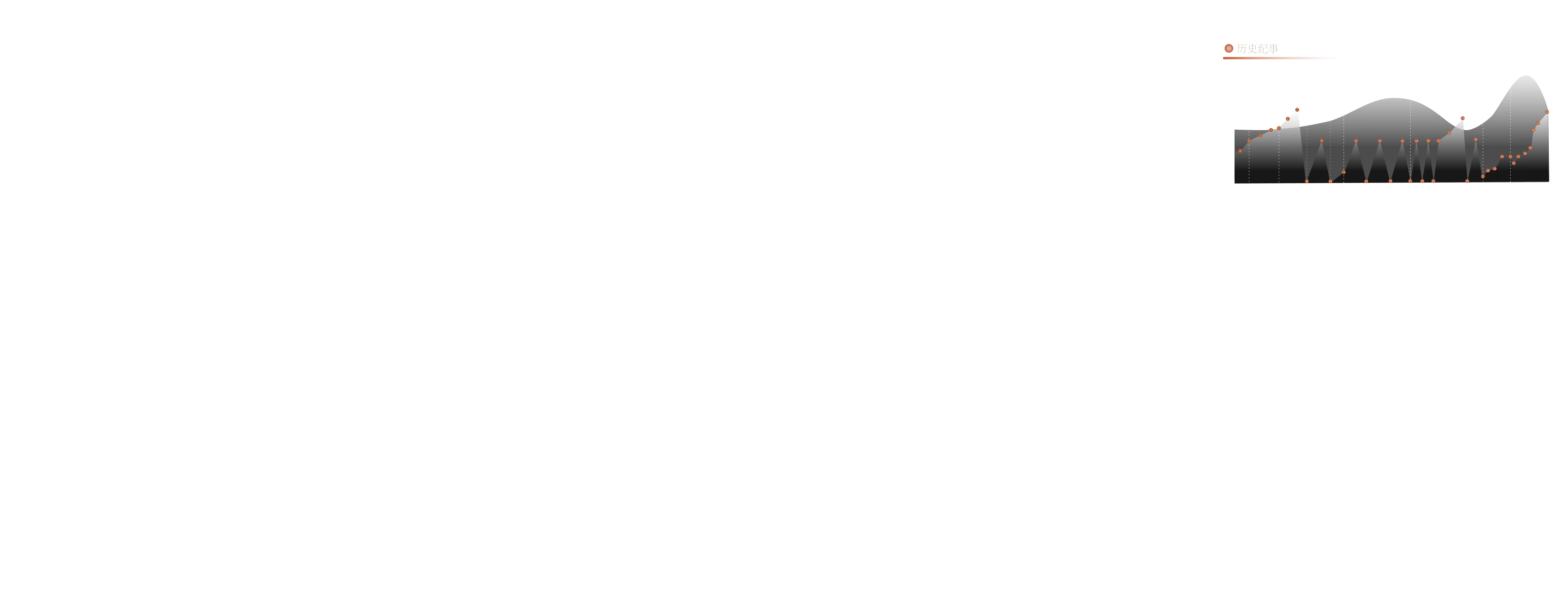 历史纪事折线图