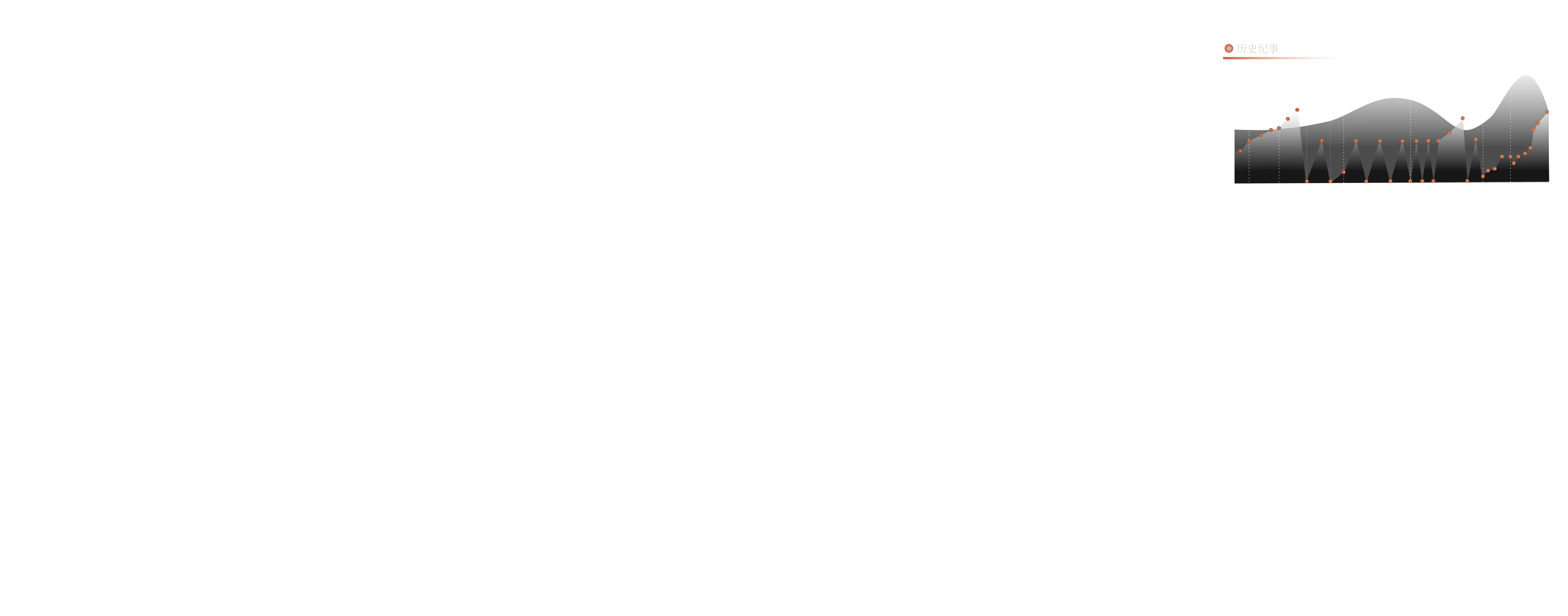 历史纪事折线图